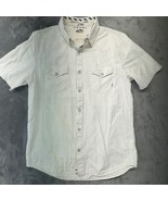 Vans Button Up Shirt Short Sleeve Western Style Customade for You L - $54.99