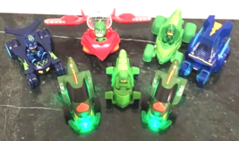 Lot 10 PJ Masks Toys -- 3 Action Figures + 7 Vehicles Jet Car Gecko Catboy - £23.36 GBP