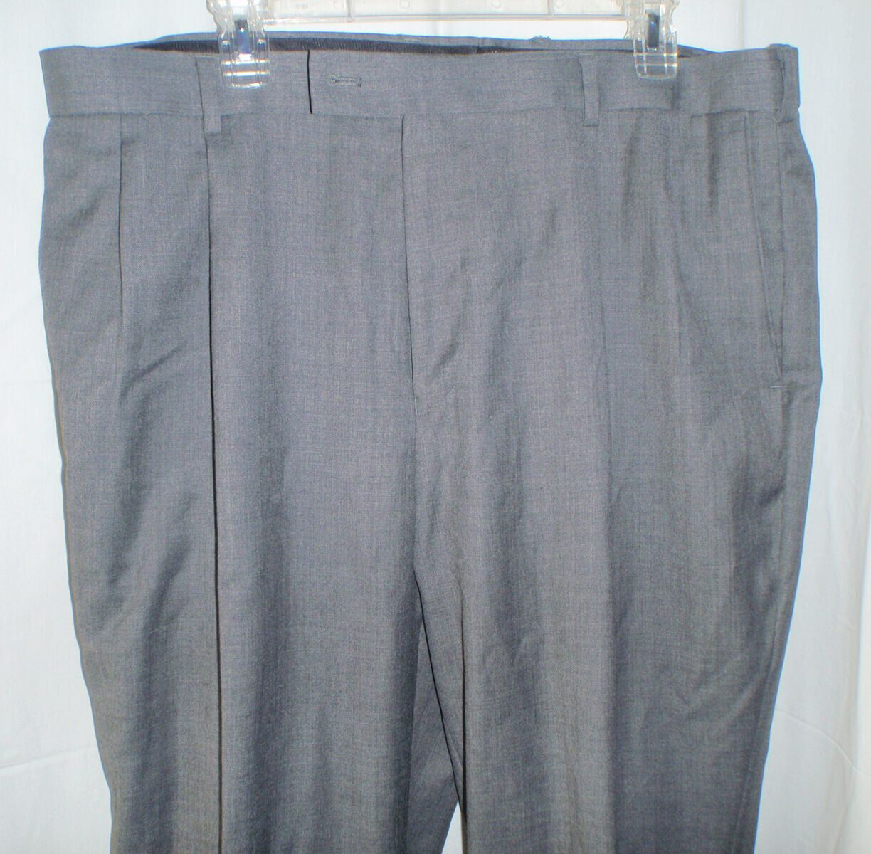 Croft &amp; Barrow Mens 40 x 30 Dress Pants Gray - $5.99