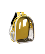 TUGFREE Yellow Pet Backpack, Polyester Carrier with Locking Zipper, Outd... - $45.68