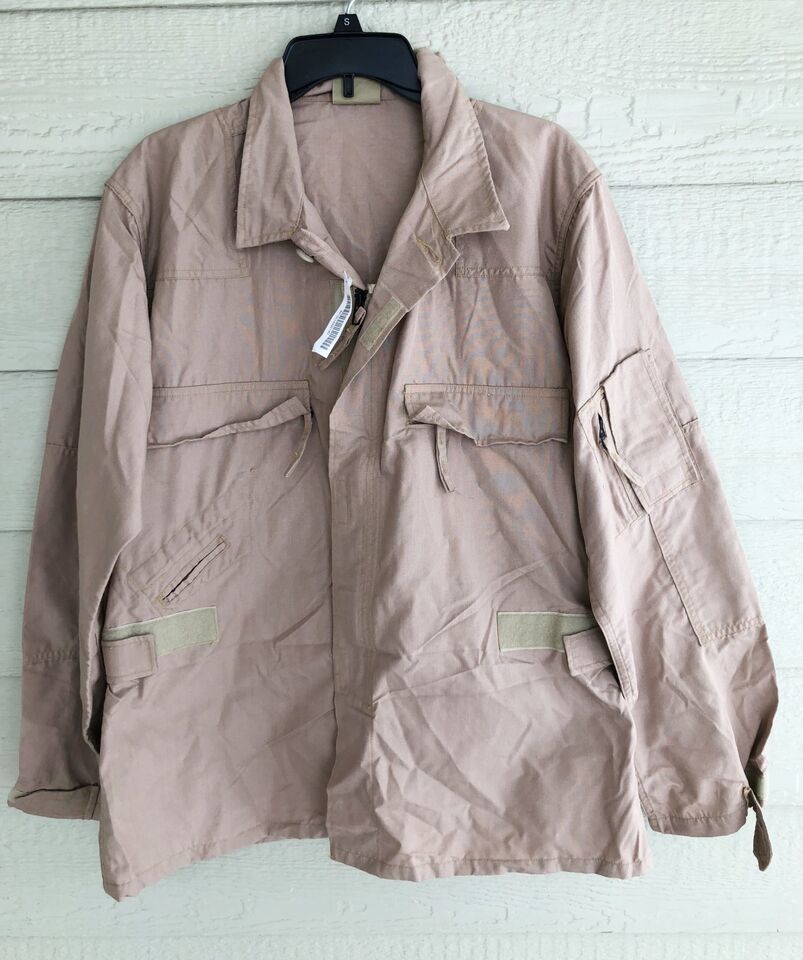 NEW USAF TAN 380 FIRE RESISTANT FLYERS AIRCREW COMBAT COAT - LARGE LONG. - $46.75
