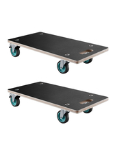 VEVOR Furniture Dolly, 551 lbs, Moving with 4 TPR Silent Wheels, 2 Pack,... - $37.90