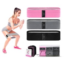 Fabric Resistance Bands For Women, Cloth BootyBandsForWorkingOut, Stretc... - £14.94 GBP