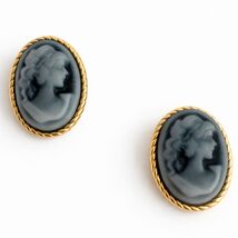 Magnetic Cameo Brooch Set - Vintage Scarf Pin (Set of 2) - $17.82