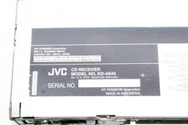 JVC KD-A645 CAR STEREO CD RADIO RECEIVER E6378 image 10
