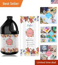 UV Resin - 4.4lbs/2000g Crystal Clear Improved Ultraviolet Curing Epoxy ... - $80.25