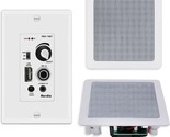 Herdio Home Audio Package (A Pair): Wall Mount Control For Bluetooth Com... - £92.52 GBP