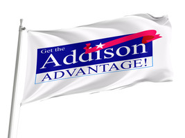 Addison, Illinois  Flag ,Size -3x5Ft / 90x150cm, Garden flags - $29.80