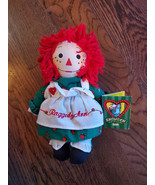 Snowden and Friends 8&quot; Raggedy Ann Stuffed Beanie Doll 1998 NWT - $162.31 MXN