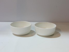 NEW Mikasa ALYSSA Set of 2 Fruit Bowls Bone China White - £20.07 GBP