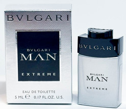 Bvlgari Man Extreme * Bvlgari 0.17 Oz / 5 Ml Miniature Edt Men Cologne Splash - $23.36