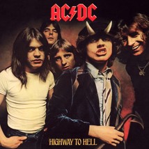 AC/DC Highway to Hell BANNER HUGE 4X4 Ft Fabric Poster Tapestry Flag album art - £17.00 GBP