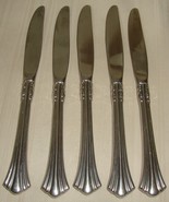 Reed &amp; Barton ~Dinner Knives 9&quot; ~  Stainless Flatware 18/8 ~ Set of 5 Japan - $752.48 MXN