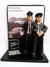  Figurine Handmade - Action Figures Blues Brothers with Bluesmobile and ... - £54.40 GBP
