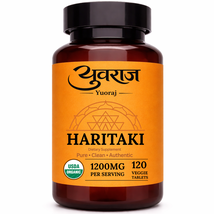 Yuoraj Haritaki 120 Tablets 1200 Mg per Serving Gluten Free, Lactose Free - $1.00