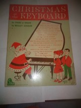 Schaum, Wesley - Christmas At The Keyboard - 1965 - 1st/Softcover piano ... - $14.99