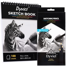 Drawing Sketching Pencil Set And Sketch Pad 9&quot;X12&quot; - $35.99