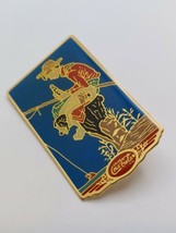 Coca-Cola 1987 Vintage Pin Fishing with Dog on the Shore  - $24.55