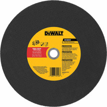 DeWalt DW8021 14" x 5/32" x 20mm Metal Cutting High Speed Cut-Off Wheel - £38.70 GBP
