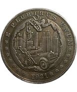 Fantasy Restrike Medaille 1921 - Freiheitsstatue Design - $18.55 CAD