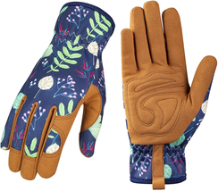 Leather Gardening Gloves for Women - £12.57 GBP