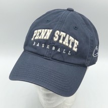 Penn State Nittany Lions Baseball Navy Blue Strapback Hat Legacy Cap - £19.75 GBP