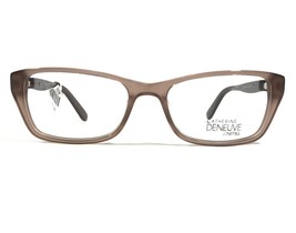 Catherine Deneuve CD0410 047 Eyeglasses Frames Brown Square Full Rim 52-17-135 - £21.89 GBP