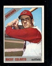 1966 Topps #150 Rocky Colavito Vgex Indians - £7.83 GBP