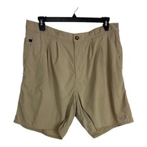 The North Face Mens Shorts Adult Size XL Khaki Elastic Waist Pockets Uti... - £17.51 GBP