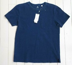 AG Adriano Goldschmied Pocket Tee Shirt Washed Slate Indigo Cotton ( L ) - $64.32