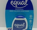 Equal Sweetener Zero Calorie Original Taste Sugar Free 100ct - £8.65 GBP