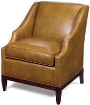 Accent Chair | Traditional, Tan Leather, Transitional - £3,522.08 GBP