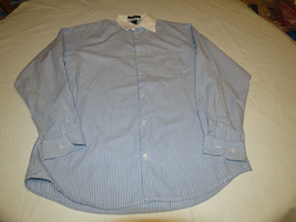 Boys Ike Behar New York cotton 20 long sleeve button up shirt casual EUC@ - $15.43