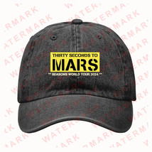 THIRTY SECONDS TO MARS – SEASONS WORLD TOUR 2024 Denim Cap - $30.00