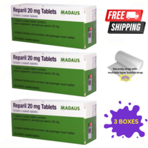 3 X Reparil 20mg 50 Tabletten Für Reduziert Schwellung &amp; Entzündung - $83.39