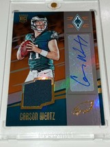 2016 Phoenix 205 Carson Wentz RC Auto Patch 01/25 - £191.84 GBP