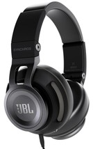 JBL Synchros Slate S500 Black Powered Over-the-Ear Stereo Headphones Headset A - £67.62 GBP