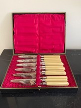 R.F. Mosley &amp; Co. Late 1800&#39;s Sterling Silver Forks and Knives Set - £157.11 GBP
