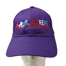 Extreme Trail Horse Association Purple Strapback Baseball Cap Hat - £11.17 GBP