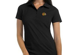 NHL Chicago Blackhawks Hockey Ladies Embroidered Polo Shirt XS-6XL Womens New - £19.42 GBP+