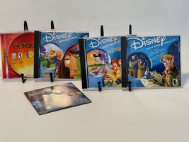 Collection of 5 &quot;Disney&#39;s Junior Games&quot; Software CD-ROMs - £18.76 GBP