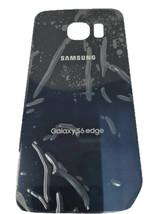 Back Glass Cover Battery Door Blue Housing for Samsung Galaxy S6 Edge G9... - £4.85 GBP