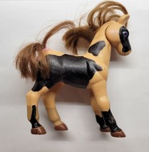 Mattel 2001 Tan Horse Pink Bow - £6.32 GBP