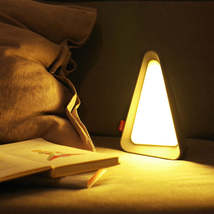 Creative Flip Led Night Light USB Chargeable Gravity Sensor Sleeping Lamp Adjust - £75.88 GBP