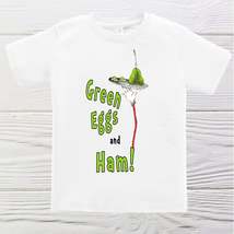 Green Eggs and Ham shirt - Toddler Green Eggs and Ham shirt - Kids shirts - £11.84 GBP - £15.80 GBP