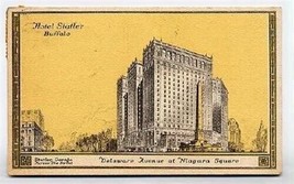 Hotel Statler Postcard Buffalo New York - £8.52 GBP