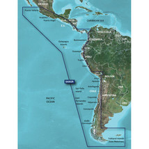 Garmin BlueChart g3 HD - HXSA002R - South America West Coast - microSD&amp;t... - £116.00 GBP