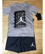 Size 6 Nike Air Jordan Jumpman Seasonal Core Tee &amp; Shorts 2 Piece Set BN... - $478.57 MXN