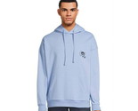 No Boundaries Men&#39;s Graphic Print Hoodie, Size L (42-44) Color Chambray - £21.02 GBP