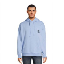 No Boundaries Men&#39;s Graphic Print Hoodie, Size L (42-44) Color Chambray - $26.72